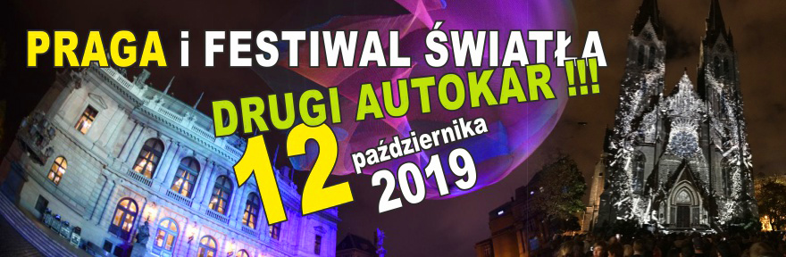 Festiwal Światła w Pradze - drugi autokar